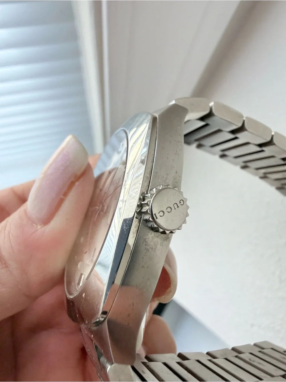 Gucci | Men’s Unisex | GG2570 YA142308 Stainless Steel Silver Watch | Full Set